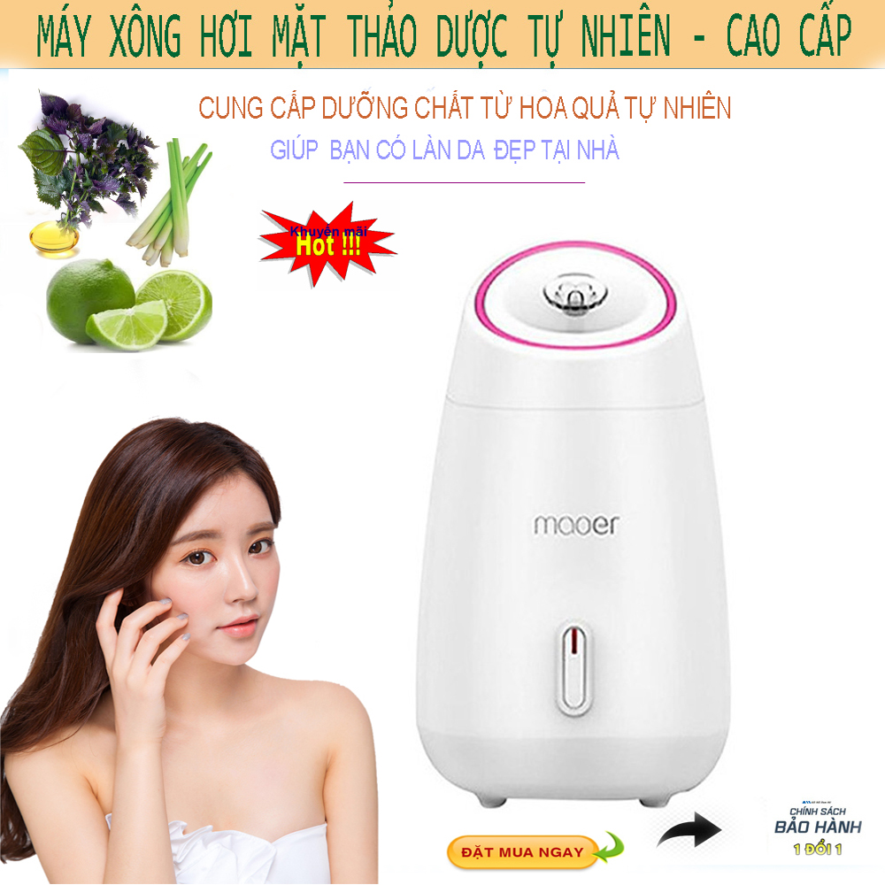 Máy Xông Hơi Mặt Trái Cây,Máy Xông Hơi,Máy MASSAGE Mặt - Hiệu Quả Nhanh, Sử Dụng Với Hoa Quả Tự Nhiên Cho Làn Da Đẹp Mịn Màng, Không Độc Hại. BH Đổi mới 7 ngày