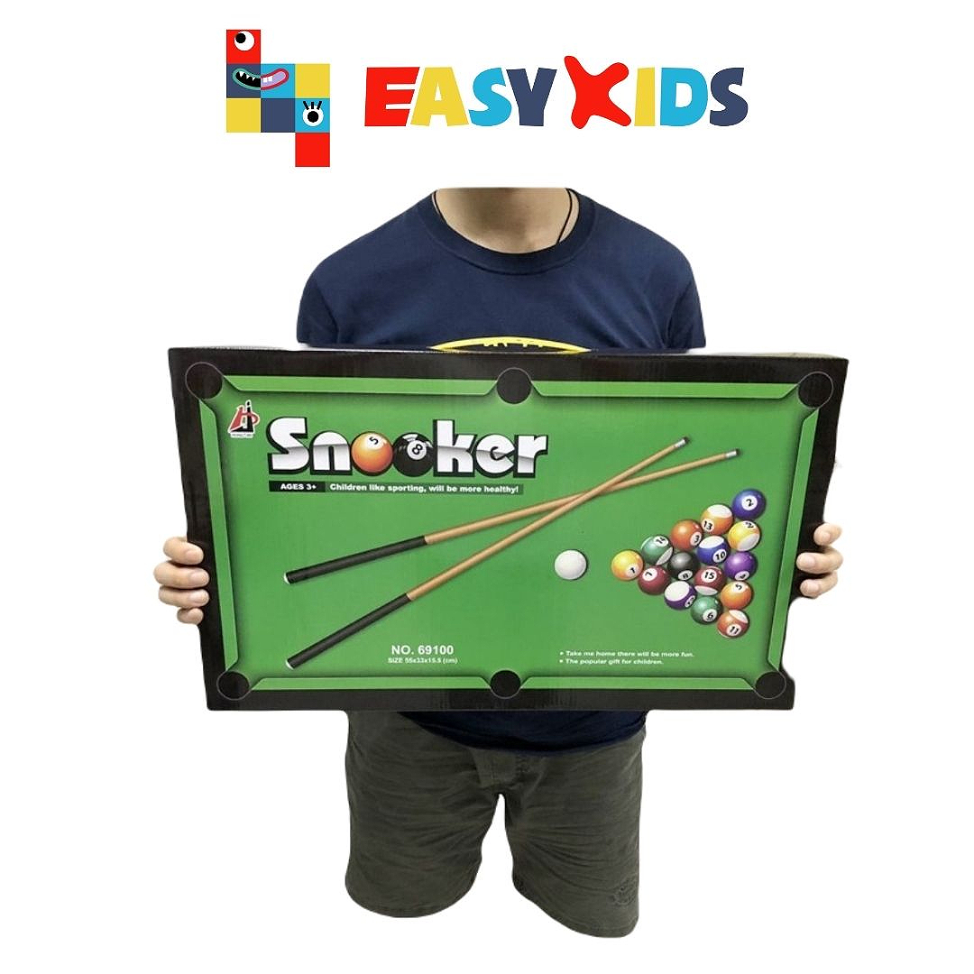 Đồ chơi bida mini, Đồ chơi bi-a, bàn billiards snooker kích cỡ lớn đồ chơi giải trí dành cho bé