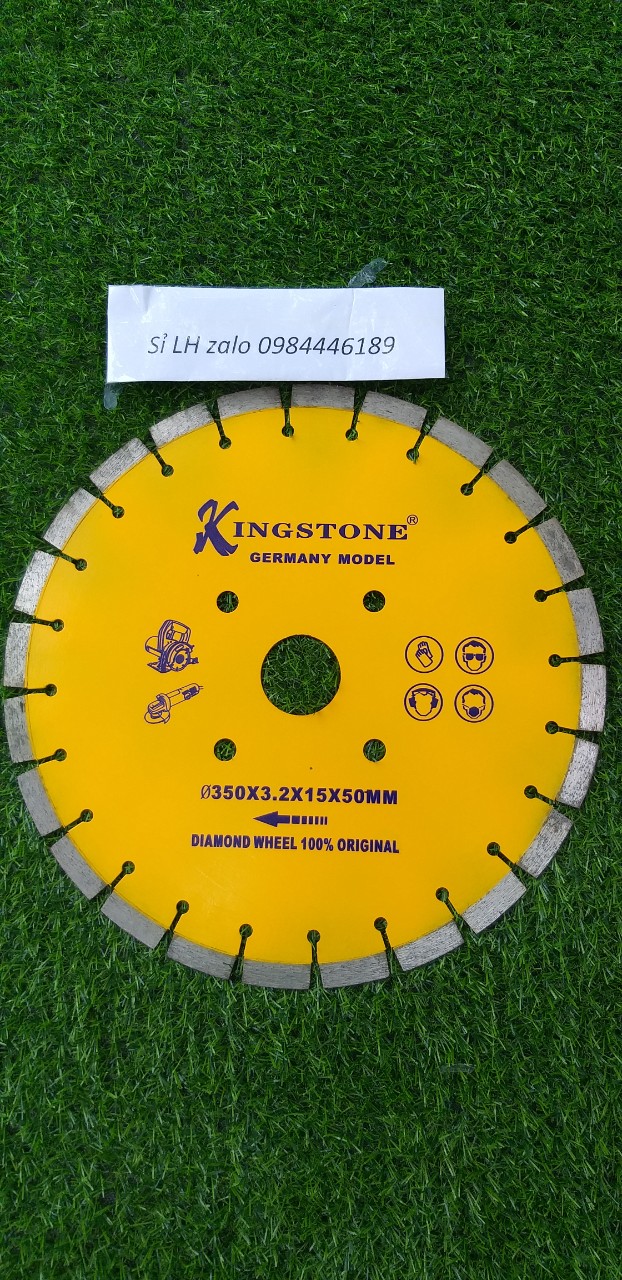 Lưỡi cắt gạch,đá betong kingston 350mm