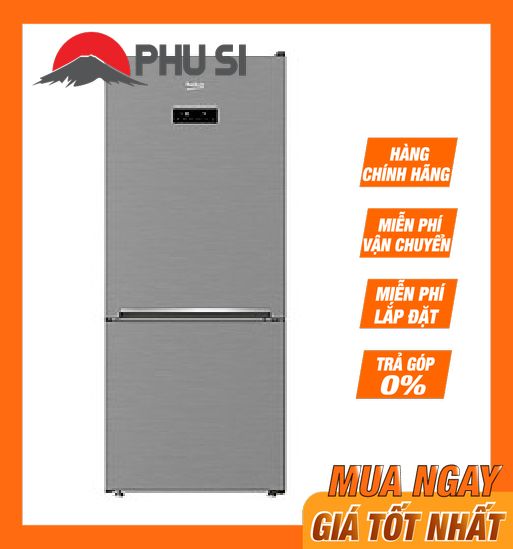 ✅[Trả góp 0%]Tủ lạnh Beko Inverter 340 lít RCNT340E50VZX