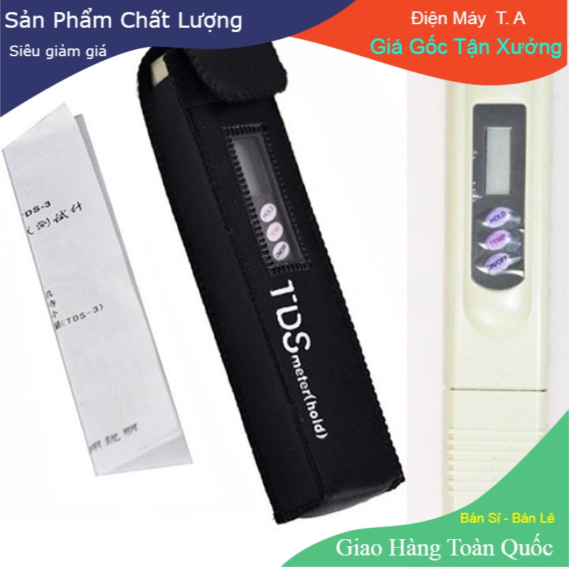 Bút đo thử nước sạch tds-3 đài kèm bao da