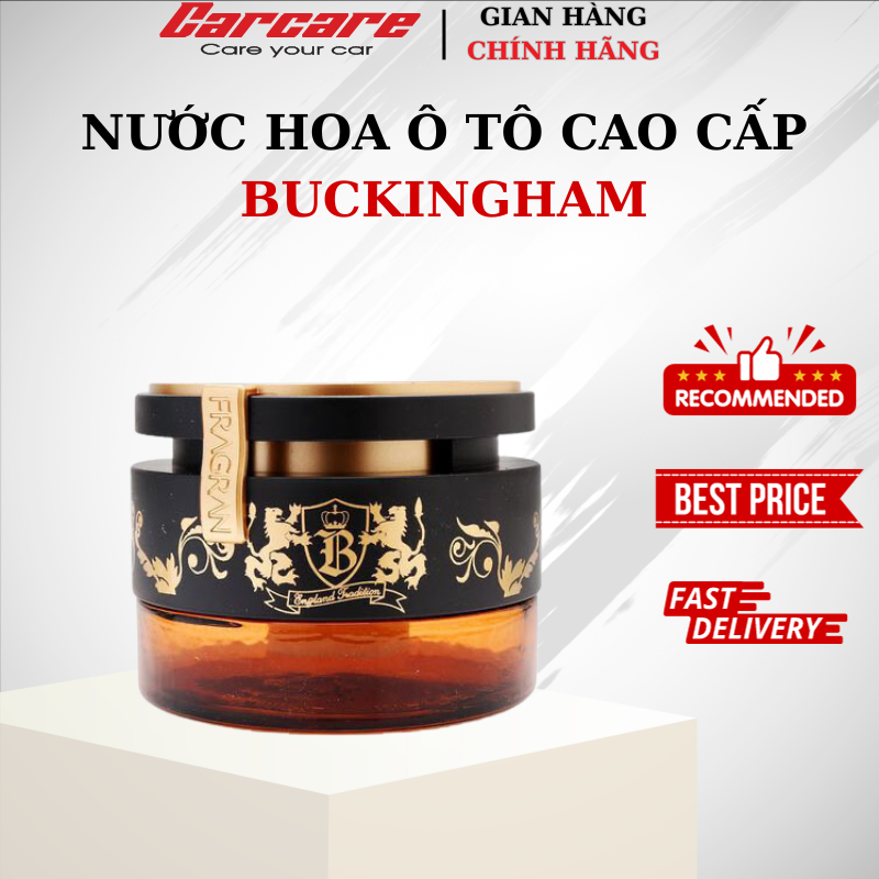 Nước hoa ô tô cao cấp BUCKINGHAM nhập khẩu từ HÀN QUỐC - nước hoa xe hơi