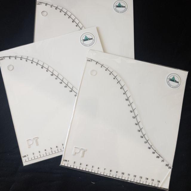 Thước Vẽ Tay Áo. thước  hỗ trợ vẽ tay áo