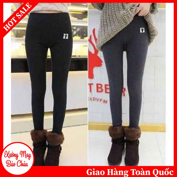 Quần Legging Mèo Lót Lông Chất Đẹp-Quần Legging Nhiều Mẫu Mềm Mại Giữ Nhiệt Tốt