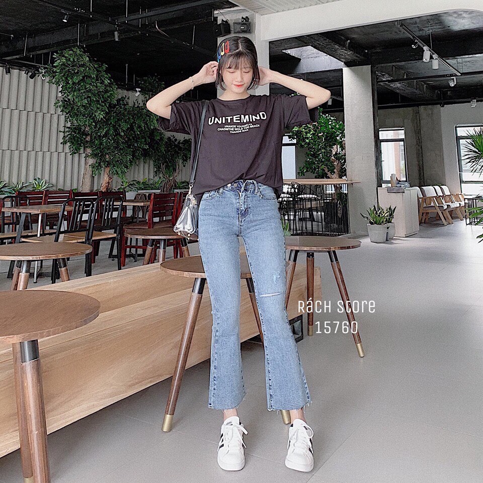 [HCM]QUẦN JEAN NỮ SIÊU ÔMSIÊU TÔN DÁNGHÀNG ỐNG LOE LOẠI 1-JT39