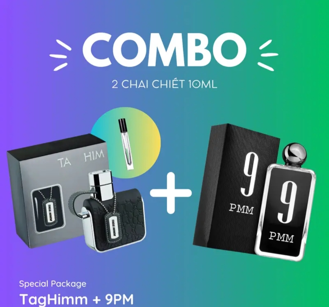 Nước hoa dubai nam tag - him và 9pm