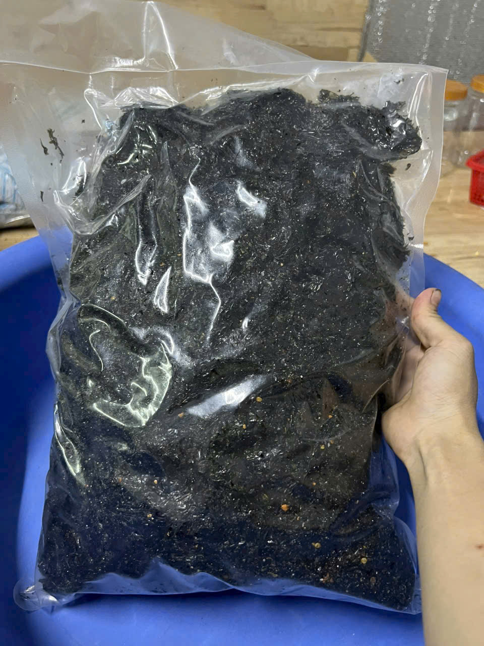[ 500Gram ] Rong biển Truyền Thống Tẩm Sẵn Gia Vị ( Không Tỏi - Không Mè )