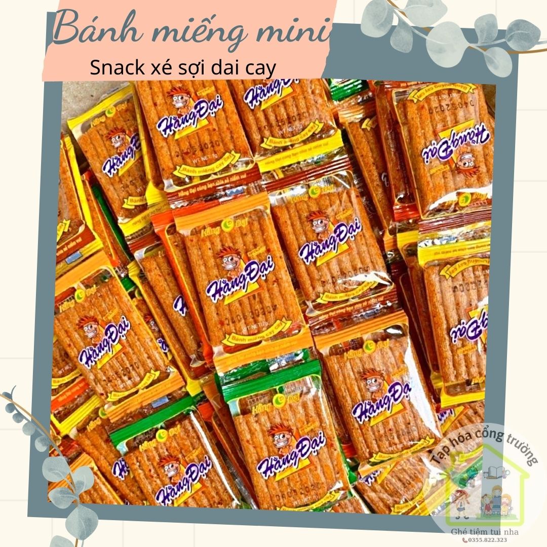 Snack Sườn Dê Nướng Hằng Đại gói nhỏ