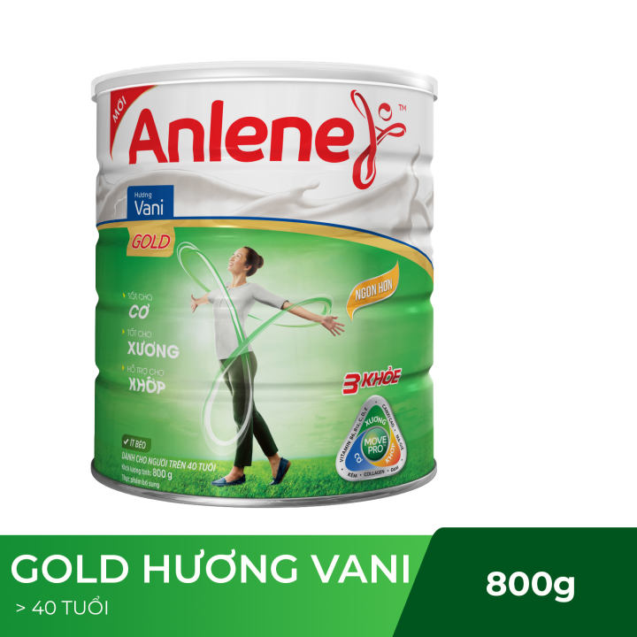Sữa bột Anlene Gold Movepro Vanilla 800g