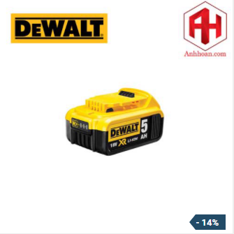 Pin dewalt 18v-5.0ah xr li-ion dcb184-b1 cam kết hàng nhận được đúng mô tả đổi trả trong 7 ngày làm việc