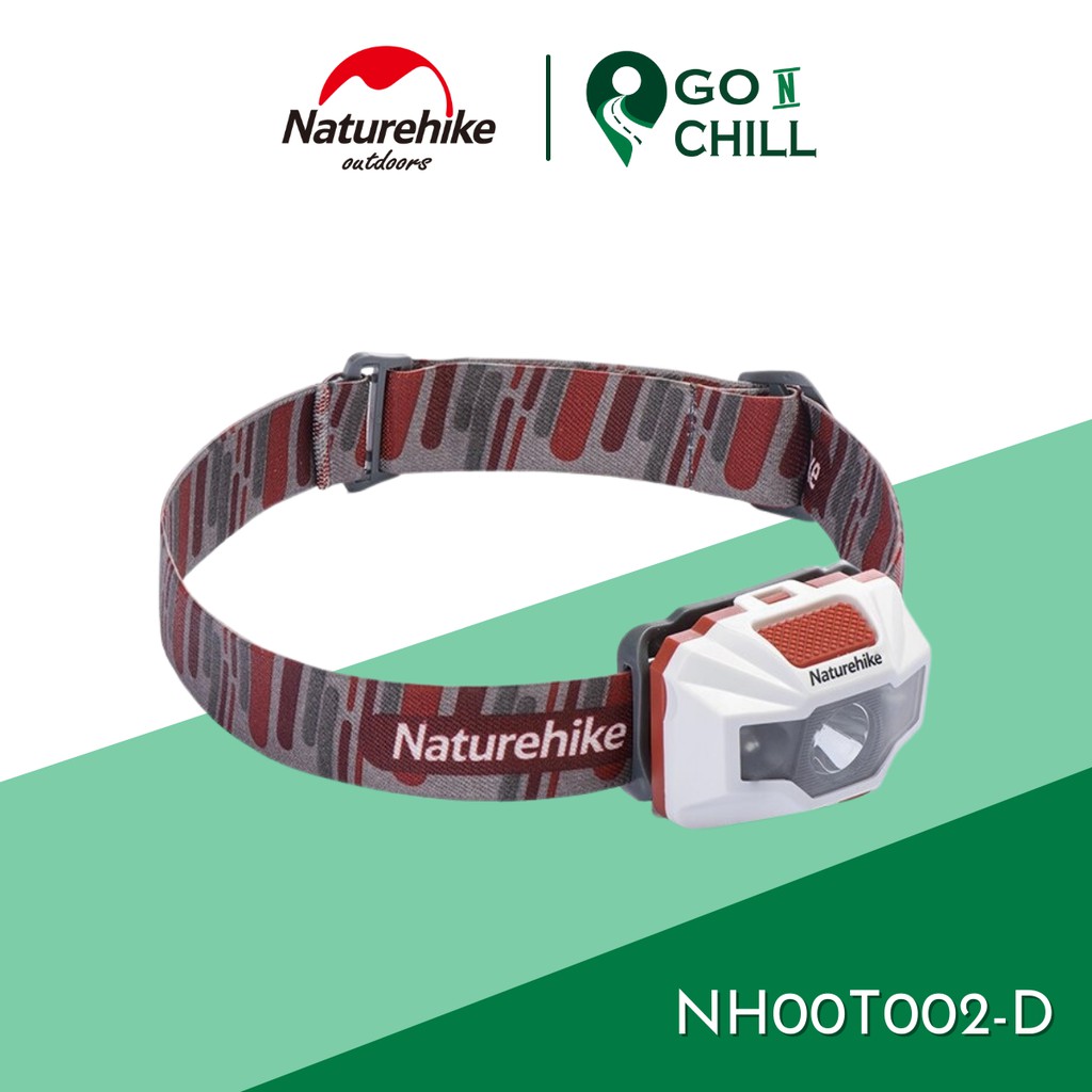 Đèn đeo trán chống nước, đen pin đội đầu siêu sáng Naturehike NH00T002-D