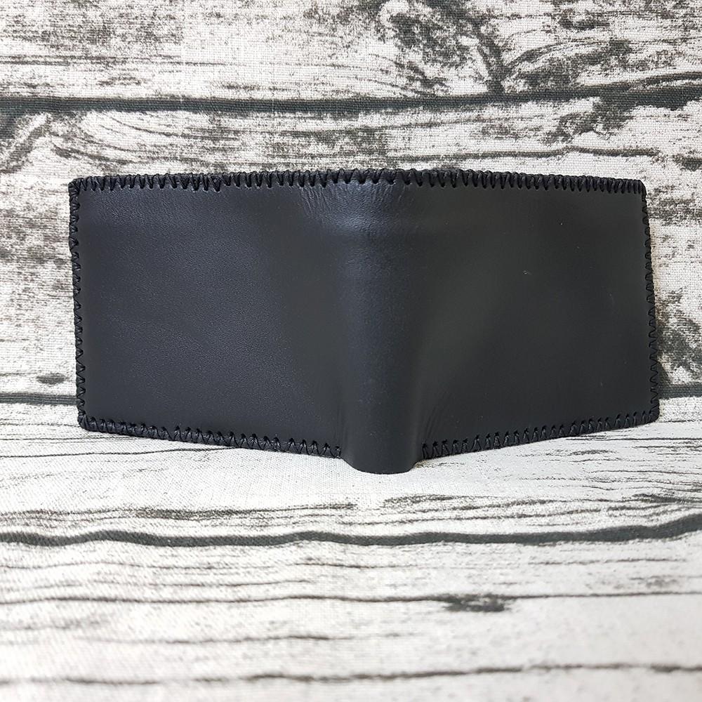Ví ngang nam ví da nam da bò thật cực mềm 12cmx9,6cm ensado vn0416
