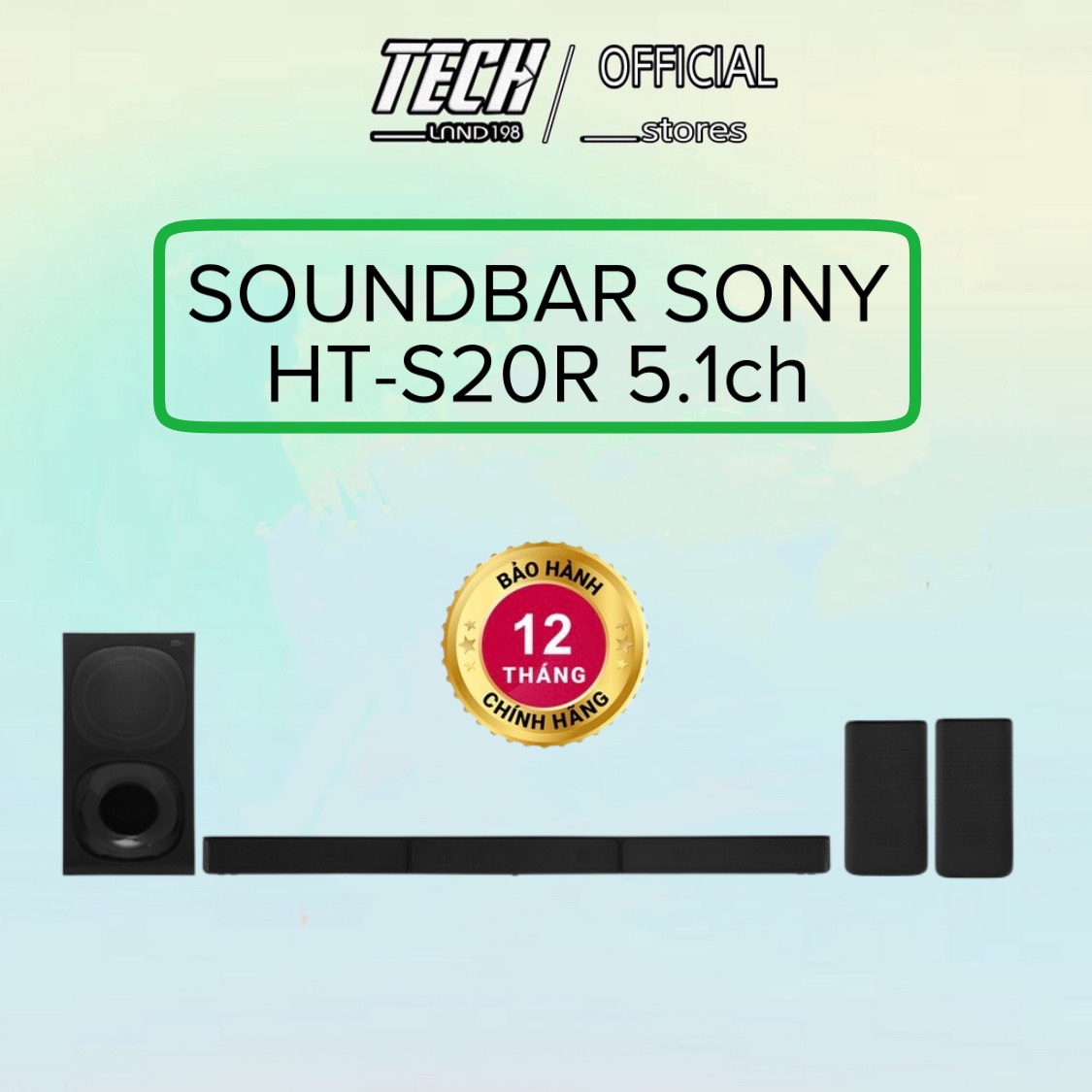 [FREE SHIP TOÀN QUỐC] Dàn âm thanh Soundbar Sony 5.1 HT-S20R (400W)