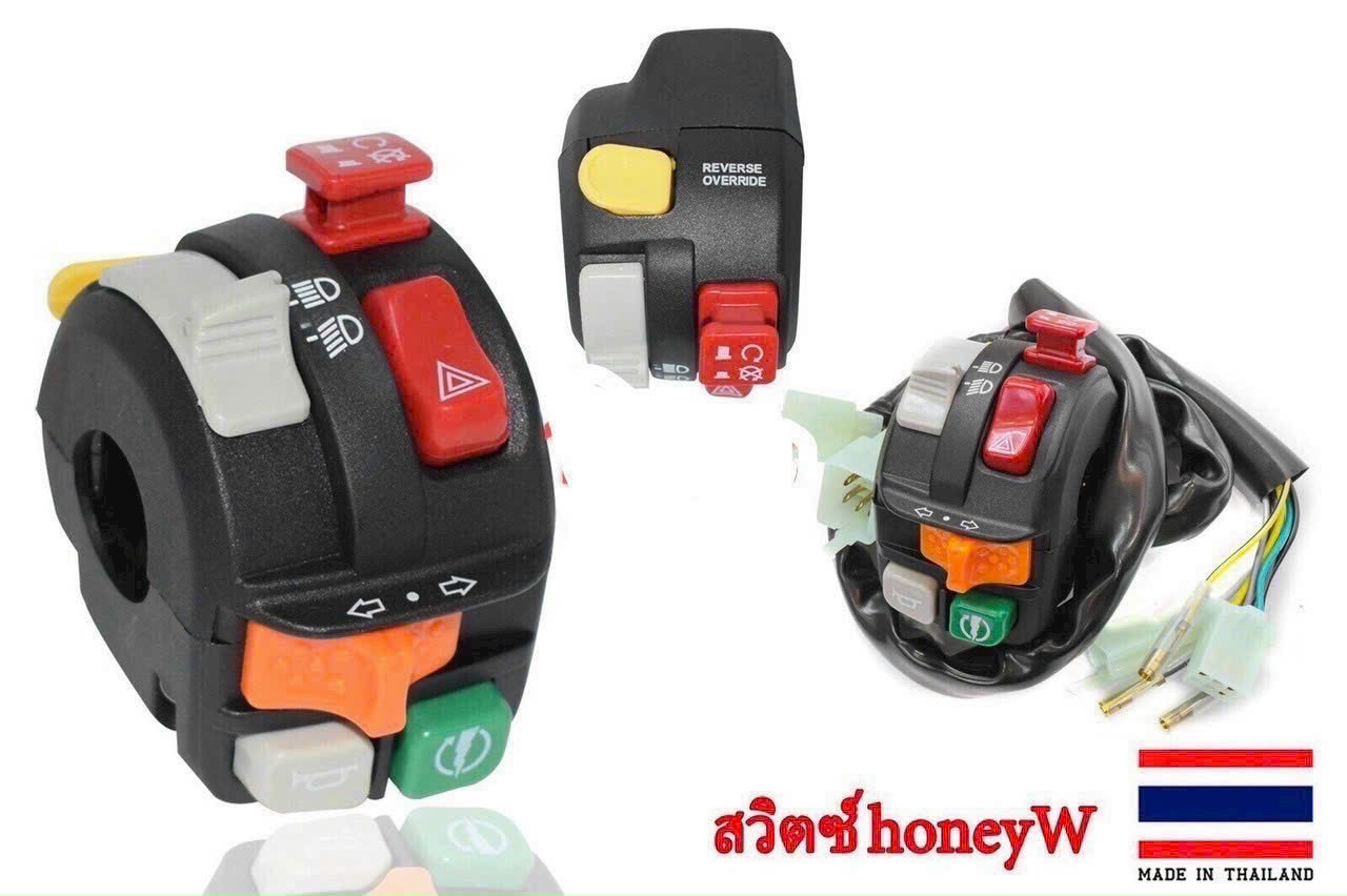 Cùm Công Tắc Honeywell 7 chức năng loại đẹp - cùm xe máy đẹp giá rẻ