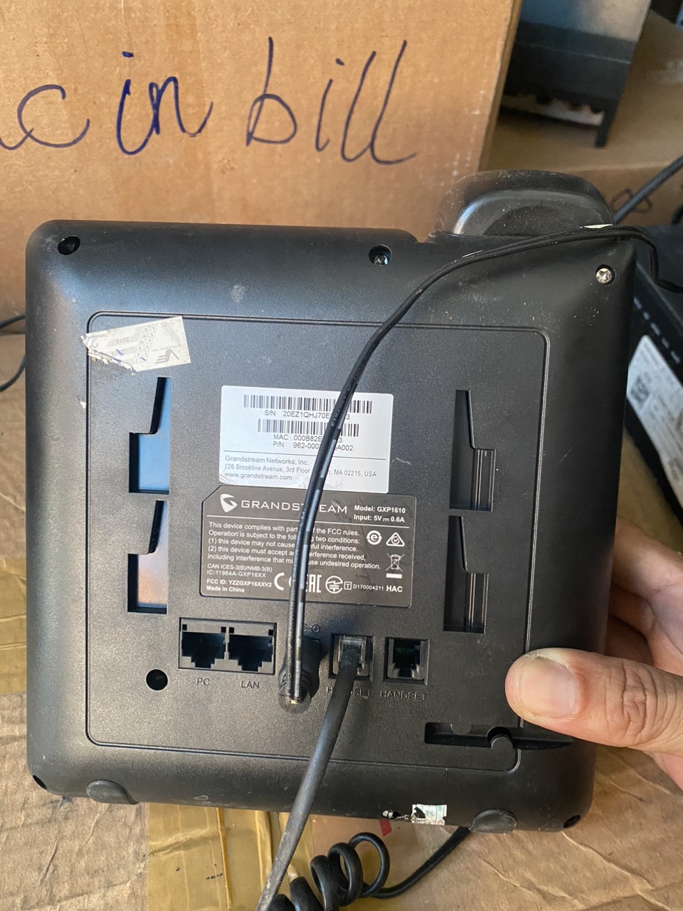 Điện thoại IP Grandstream GXP1610 đã qua sử dụng