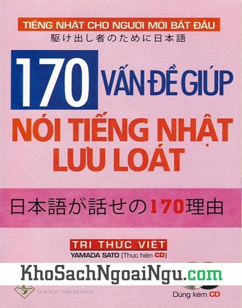 Sách - 170 vấn đề giúp nói tiếng nhật lưu loát