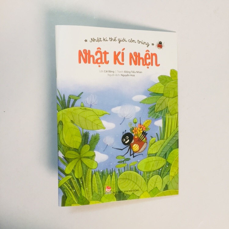 Sách - Nhật Kí Thế Giới Côn Trùng - Cuốn lẻ - Nhật Ký Nhện