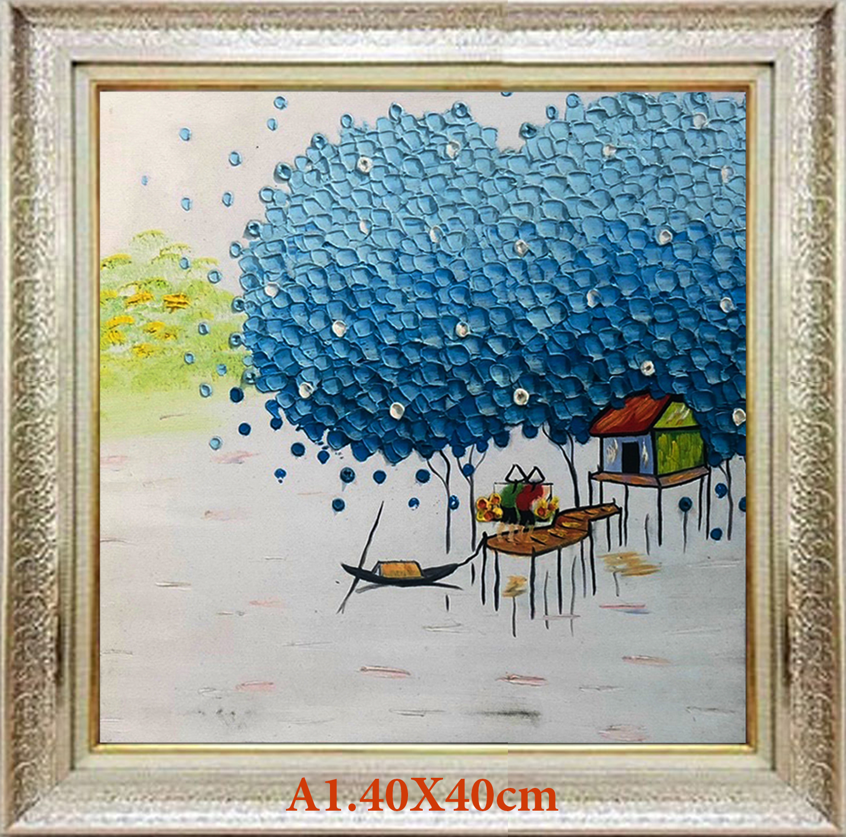 TRANH SƠN DẦU BÁN TRỪU TƯỢNG