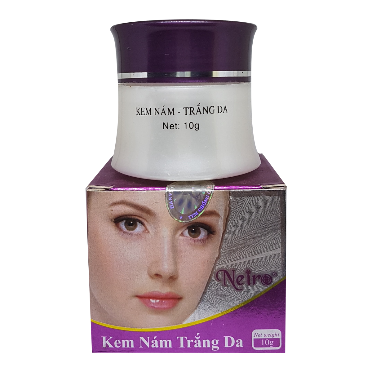 Kem neiro nám trắng da 10g