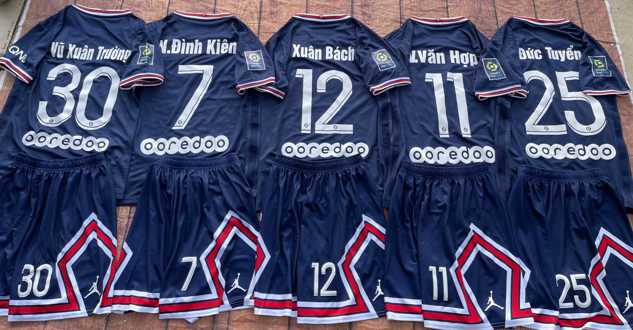 Áo đấu PSG sân nhà new hot 2021(combo free in full logo)