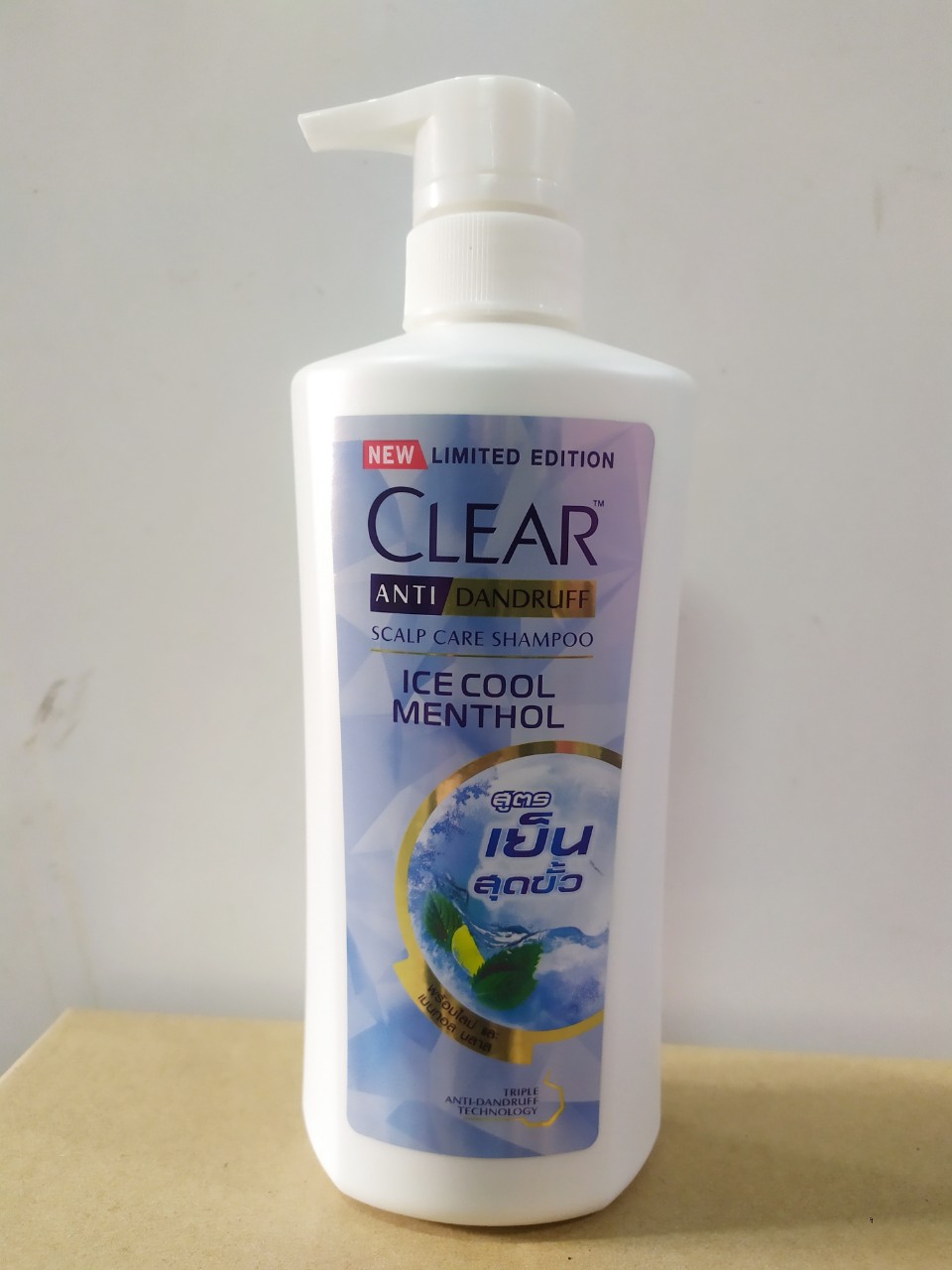 Dầu gội clear bạc hà 480ml thái lan sạch gàu mát lạnh