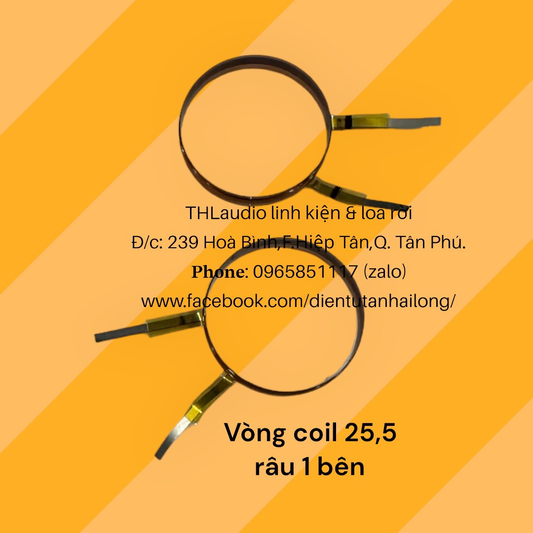 Vòng coil treble 25.5