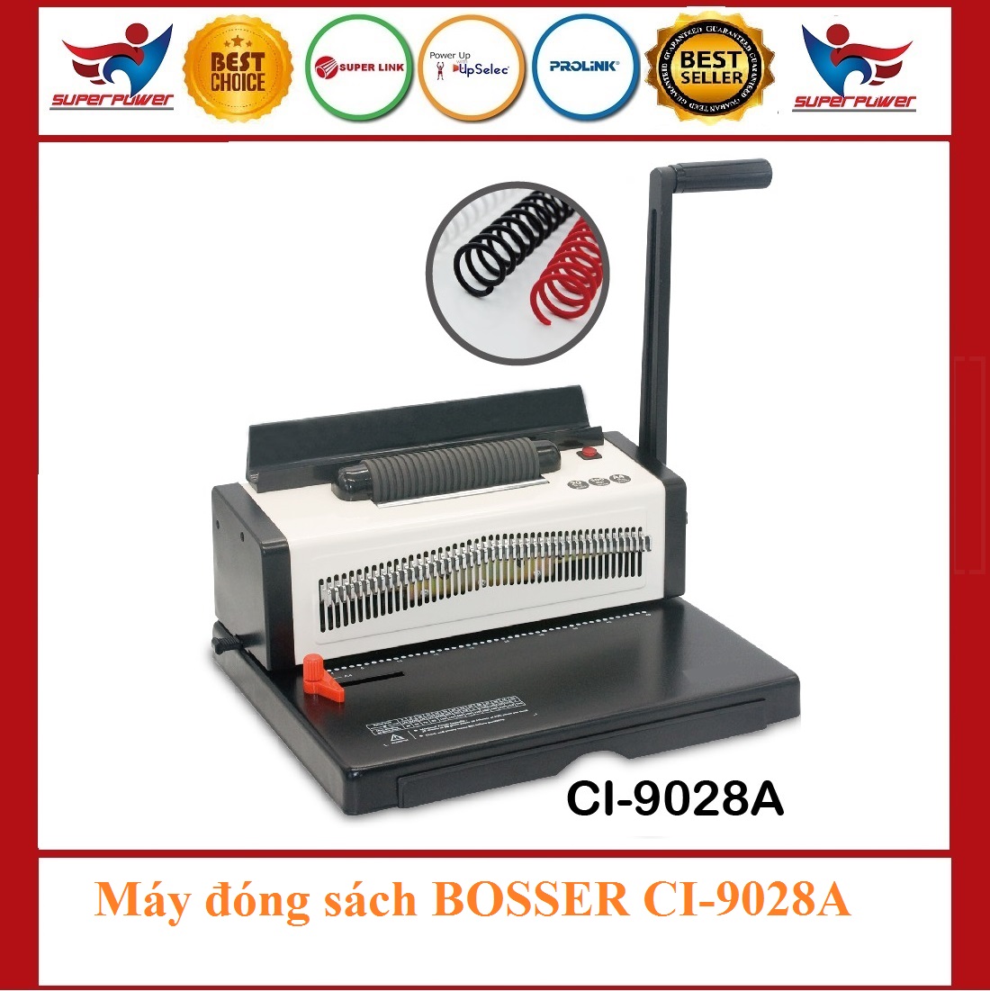 Máy đóng sách BOSSER CI-9028A