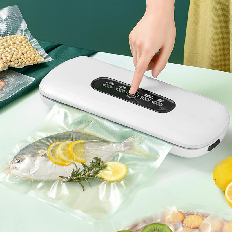 Máy hút chân không thực phẩm kiêm máy hàn miệng túi Vacuum Sealer X 2021- mẫu máy hút chân không gia đình tiện dụng, máy hút chân không mini công nghệ cao giúp ép chân không bảo quản thực phẩm tốt