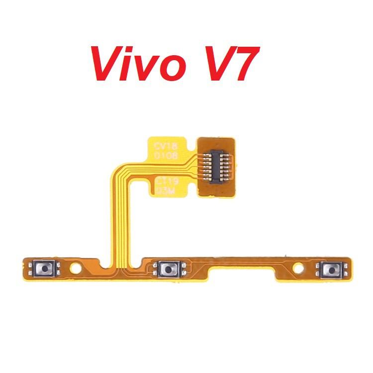 Mạch nút nguồn vivo v7 dây cáp nút nguồn, tăng giảm âm lượng linh kiện thay thế