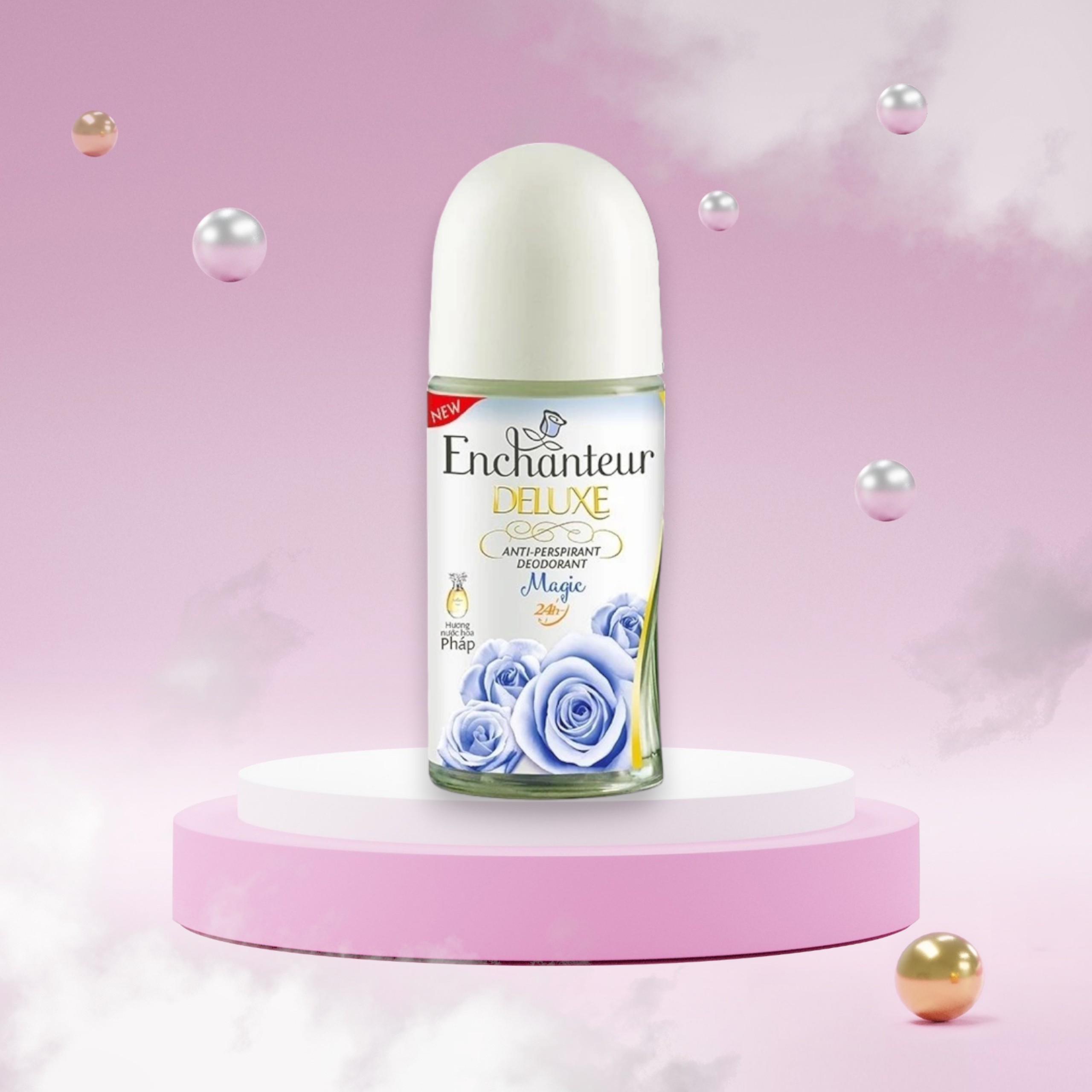 Lăn khử mùi hương nước hoa Enchanteur Magic 50ml