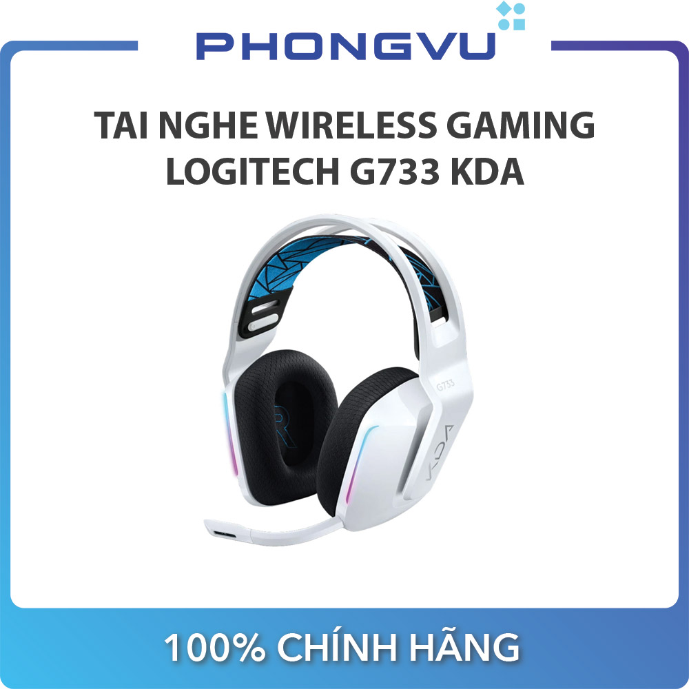 Tai nghe không dây gaming Logitech G733 KDA - Bảo hành 24 tháng