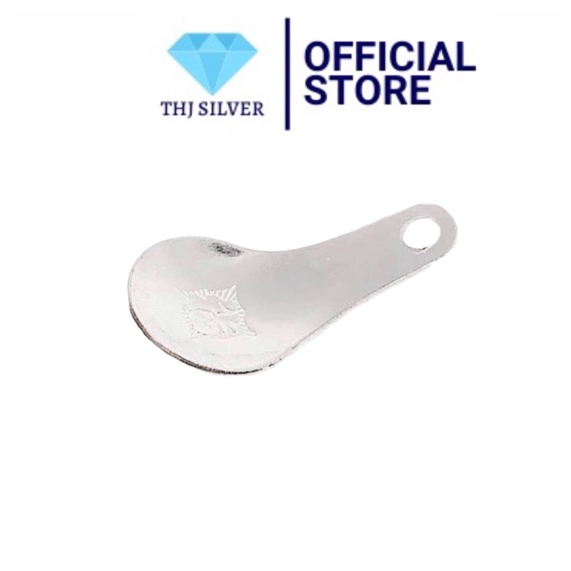 Thìa bạc đánh cảm chuẩn bạc ta nguyên chất -thj silver