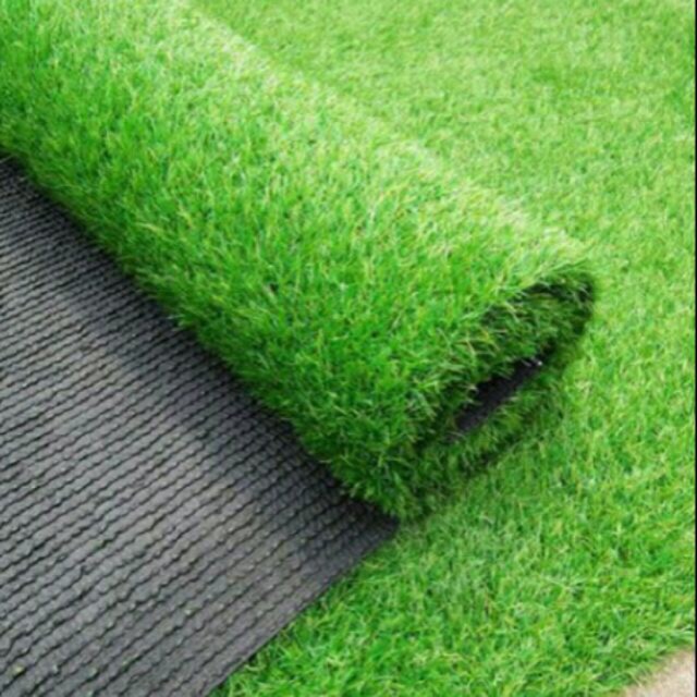 Thảm cỏ nhân tạo 1 mét vuông cao 2 cm cỏ dày mềm bao đẹp