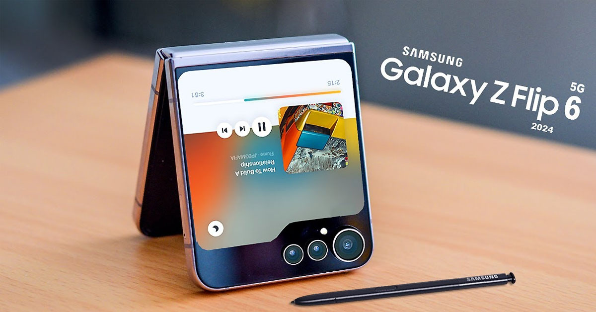 Điện thoại di động Samsung Galaxy Z Flip 6 5G 12/256, 12/512 - Điện thoại Samsung ZFlip6 Chính Hãng,Full Box, Bảo Hành 12 Tháng