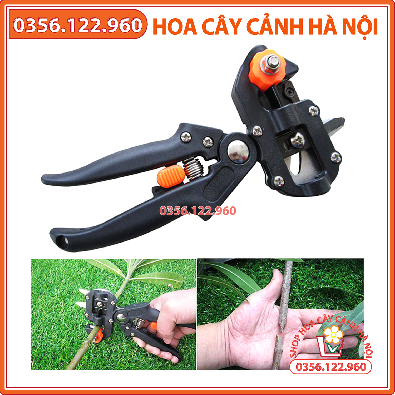 Bộ dụng cụ kéo cắt ghép cành cây đa năng