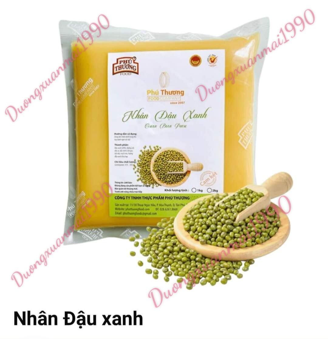 Nhân đậu xanh Phú Thương túi 2kg
