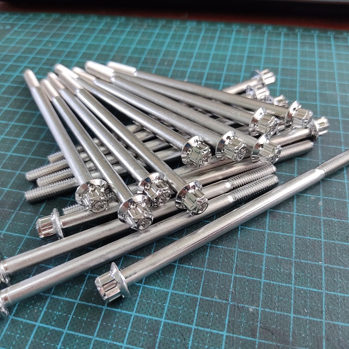Ốc inox salaya vn - 6li11 - gắn nắp tròn wave