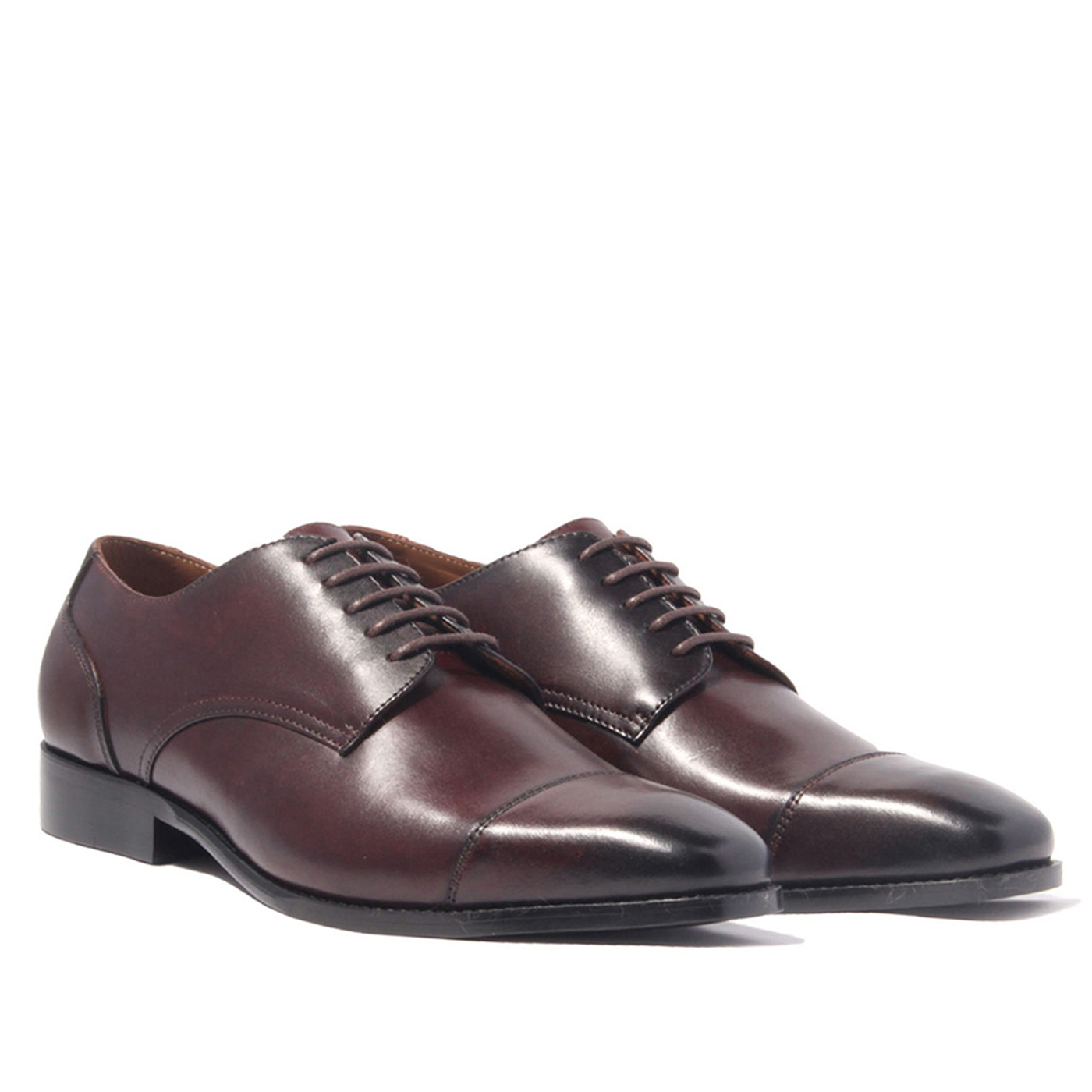 Giày tây công sở banuli nam cap toe derby h1cd1m0