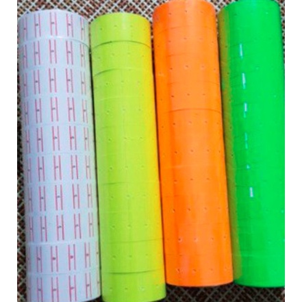 GIẤY DÁN GIÁ TIỀN,BĂNG DÍNH DÁN GIÁ 1 LỐC (10 CUỘN)