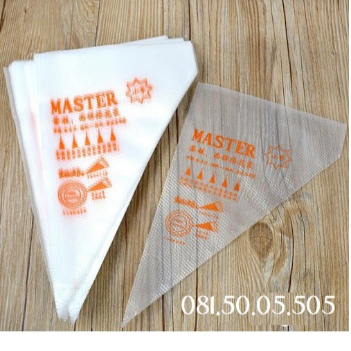 Túi bắt kem cỡ nhỏ 10 chiếc 25,6x26cm