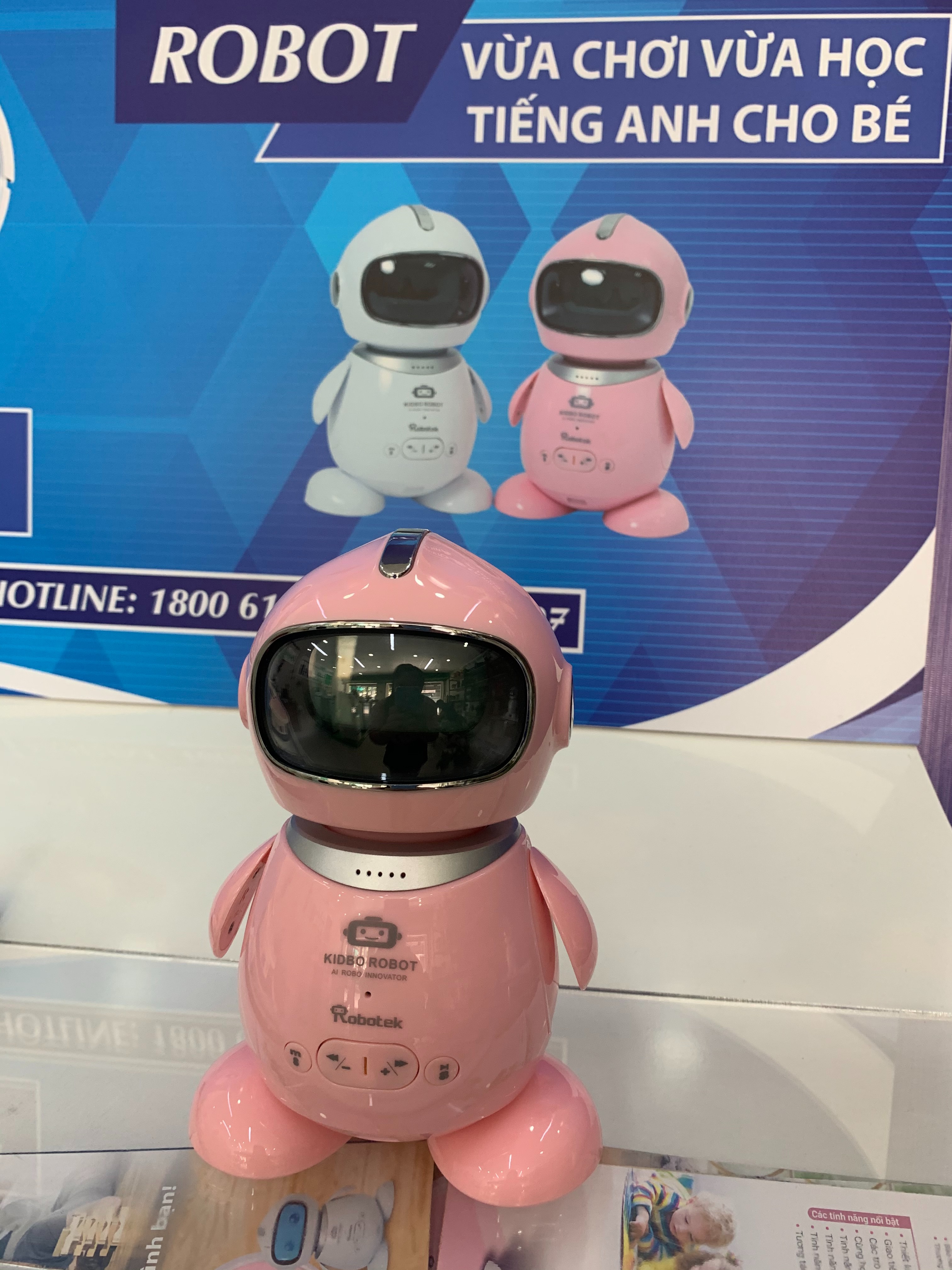 [CHÍNH HÃNG] Robot Vừa Học Vừa Chơi Tiếng Anh Cho Bé