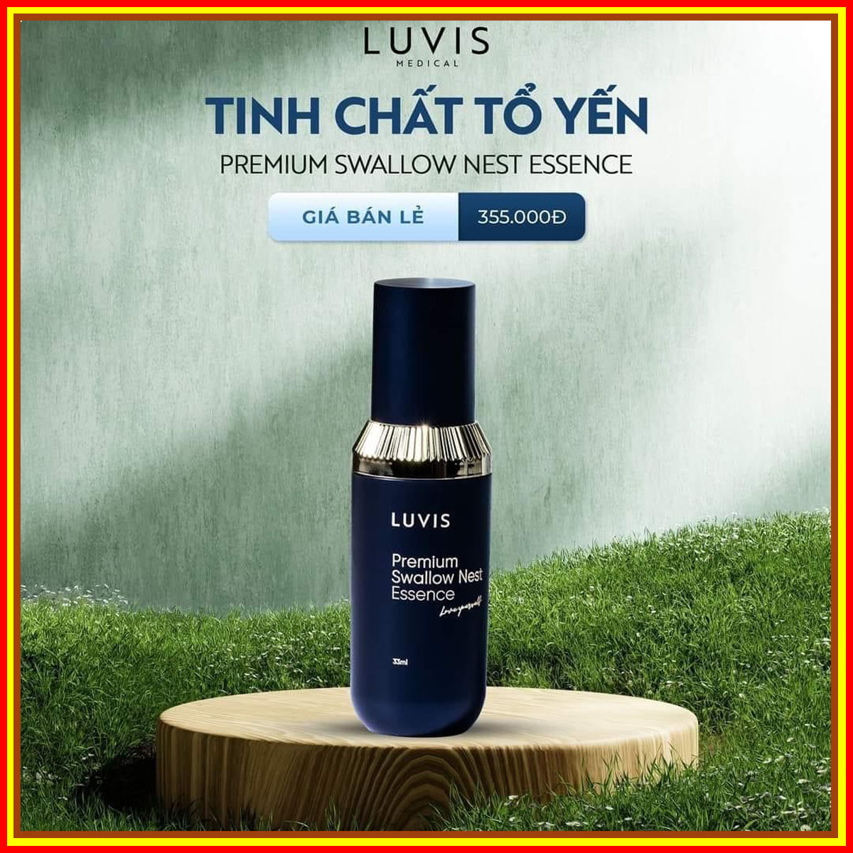 Serum dưỡng phục hồi da Luvis 33ml