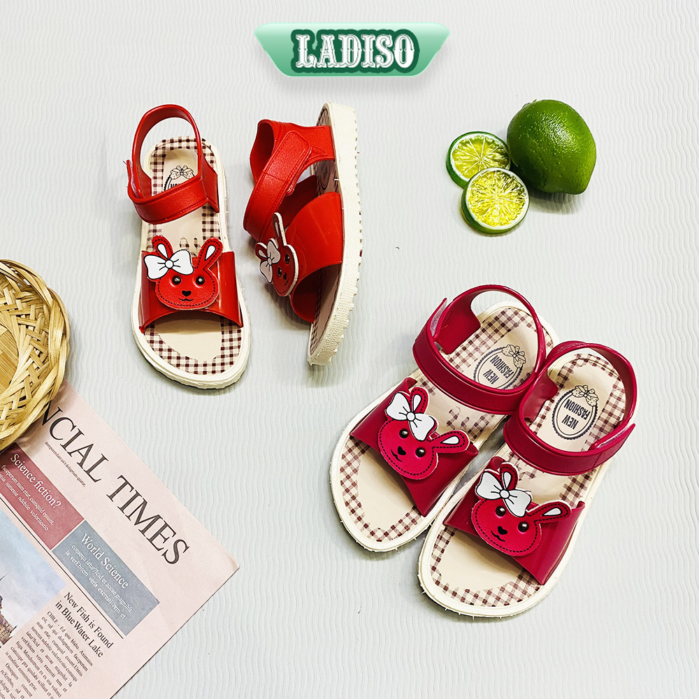 Phom nhỏ khách chọn lên 1 size Giày sandal nữ LADISO cho bé gái thiết kế hiện đại dễ thương TT337