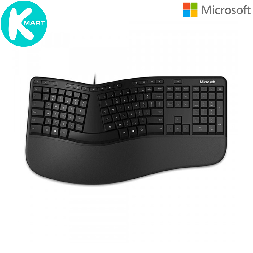 Bàn phím công thái học Microsoft Ergonomic Keyboard for Business ( LXM-00015 ) - Hàng chính hãng