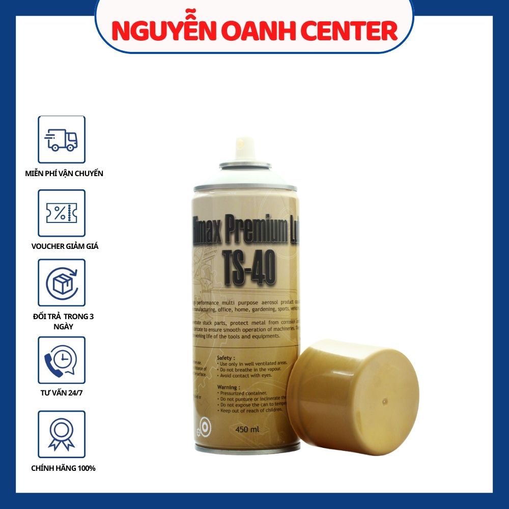 Chai xịt vệ sinh ts - 40 450ml