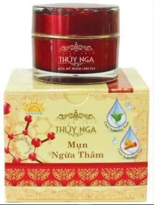 Kem linh chi thúy nga mụn, ngừa thâm, trắng da 8g