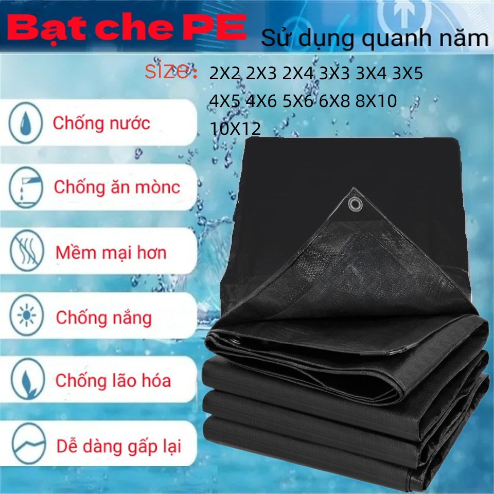 Bạt ngoài trời pe100% che nắng hàn quốc việt nam - nhãn cầu lỗ trước - bạt lưới nhựa nam việt nam