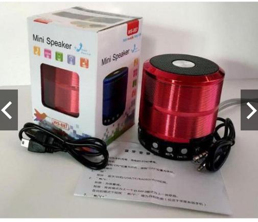 Loa bluetooth ws 887 loại mini