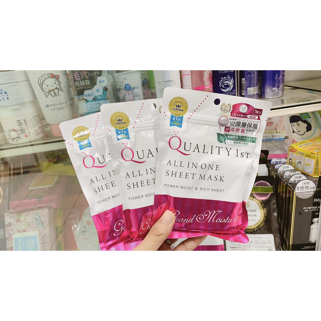 Mặt Nạ Quality 1st All In One Sheet Mask Grand Moisture