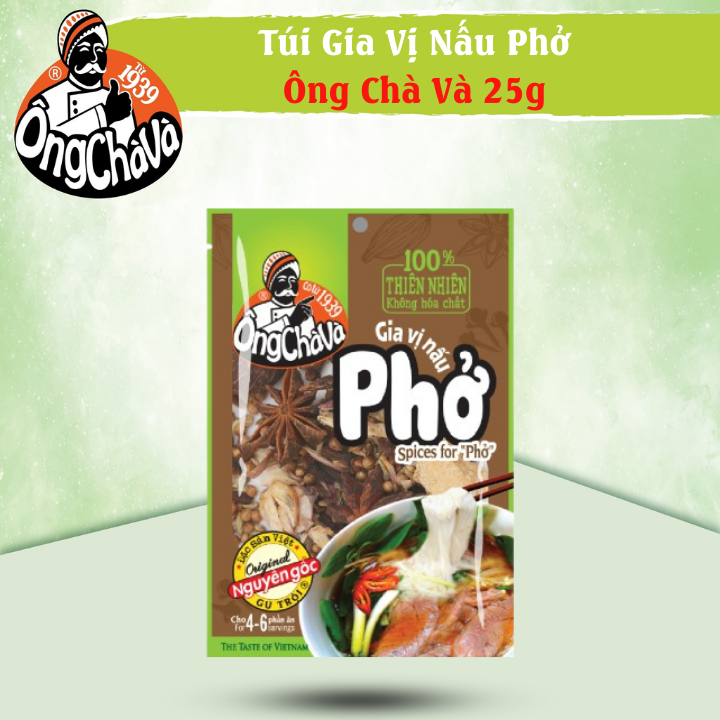 Túi Gia Vị Nấu Phở Ông Chà Và 25g - Kèm Túi Lọc